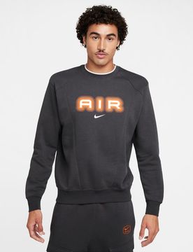 Air Herren Sweatshirts - Schwarz - Größe M Black M
