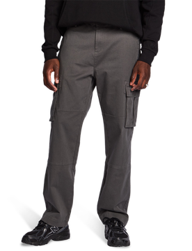 Pirlo Twill Cargo Herren Hosen - Grau - Größe M - 32"M - 32" - Baumwollkörper Grey M - 32"M - 32"