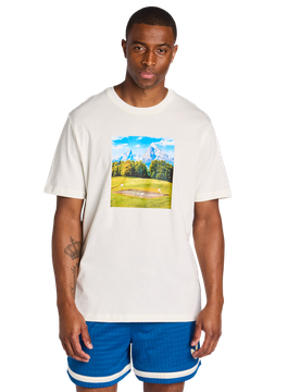 Escape Alpine Herren T-Shirts - Weiß - Größe XS - Baumwoll-Jersey White XS