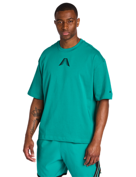 Anthony Edwards Herren T-Shirts - Grün - Größe XL - Baumwoll-Jersey Green XL
