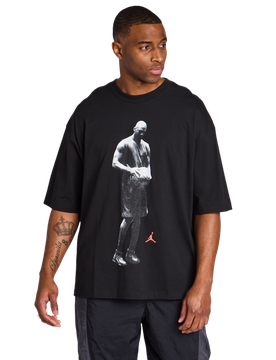 Mj Sport Herren T-Shirts - Schwarz - Größe S - Baumwoll-Jersey Black S
