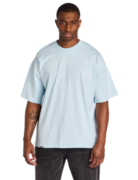 Star Herren T-Shirts - Blau - Größe L - Baumwoll-Jersey Blue L