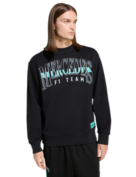 Mercedes Herren Sweatshirts - Schwarz - Größe XS - Baumwoll-Jersey Black XS