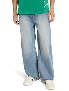 Denim Pants Herren Hosen - Blau - Größe M - 34'' - Baumwoll-Jersey Blue M - 34''