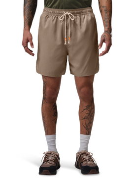 Brooklyn Herren Kurze Hosen - Braun - Größe XXL - Baumwoll-Fleece Brown XXL