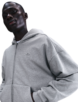 Standard Issue Uomo - Felpe con cappuccio Grigio - Taglia M - Pile di cotone M