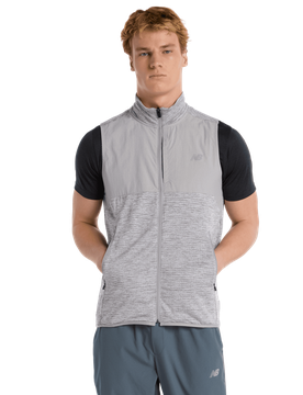 Heat Grid Vest Herren Schutzwesten - Grau - Größe S - Poly Jersey Grey S