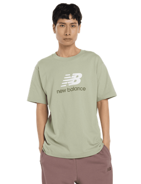 Athletics Logo T-shirt Uomo - Magliette Verde - Taglia XS - Jersey di cotone XS
