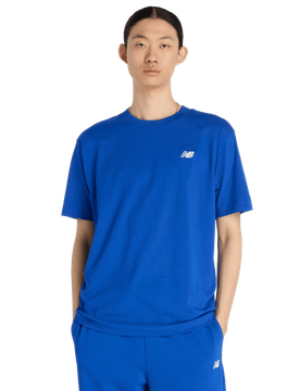 Sport Essentials Herren T-Shirts - Blau - Größe L - Baumwoll-Jersey Blue L