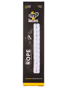 Rope Laces Unisex Schuhpflege - Weiß - One Size - Nylon White