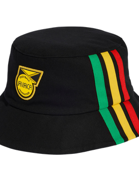 Jamaica Unisex Kappen - Schwarz - Größe 34-36 - Baumwolle Black