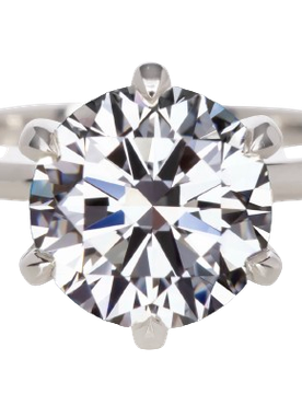 Ct IGI Certified Lab-grown Solitaire Diamond Ring