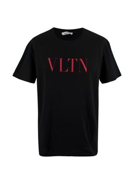Valentino & VLTN Logo T-Shirt Size L