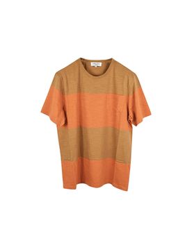 Striped Cotton T-Shirt Size M