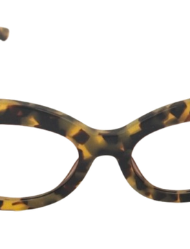 Faux Tortoise Print Sunglasses