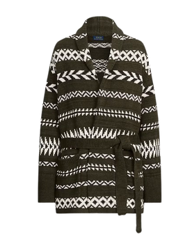 Polo Belted Cardigan Size XS