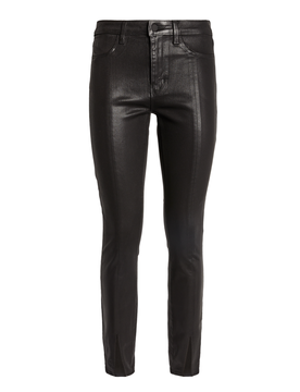 L'Aagence Jyothi Coated High-Rise Skinny Jeans Size XXS