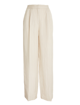 Celeste Trousers French Oak Pinstripe Size XL