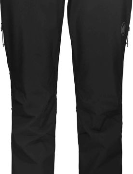 Pantalon de randonnée - Runbold Winter SO Pants Women Black en Softshell - Taille XS - Noir