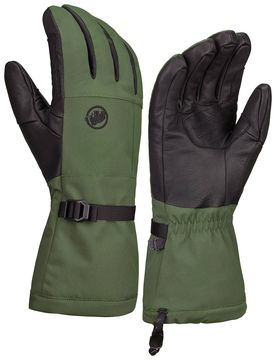 Primaloft® Skihandschuhe Stoney Glove Dark Marsh für Herren aus Leder Größe 7 Khaki