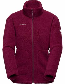 Polaire chaude de randonnée - Falera ML Jacket Women Vin - Taille M - Bordeaux
