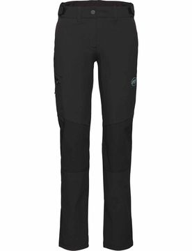 Pantalon de randonnée - Runbold Guide SO Pants Women Black en Softshell - Taille XL - Noir