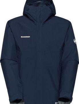 Veste de randonnée imperméable en GORE-TEX ePE - Treeline Light HS Hooded Jacket Men Marine - Taille S - Navy