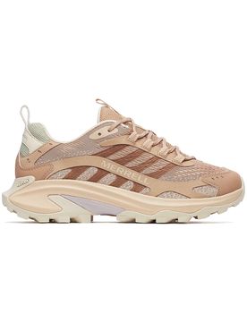 Chaussures de randonnée journée - Moab Speed 2 Hazel W en Nylon - Taille 38 - Beige