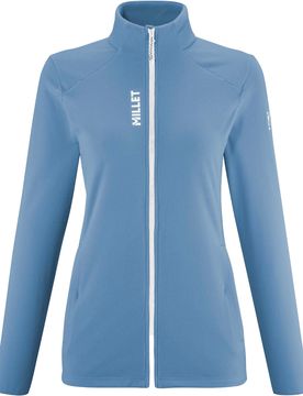 Polaire en Polartec® - Ubic Lightgrid Jkt W Coronet Blue - Taille S - Bleu