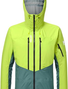 Veste de ski de randonnée - M White 3L Jkt M Bottle Macaw Green - Taille S - Vert