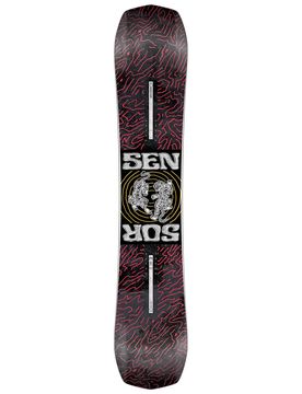 Snowboard All-Mountain Freestyle Sensor Women 2026 für Damen Größe 153 cm Rot