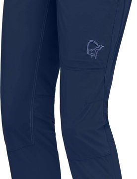 Norrona - Pantalon softshell - Femund Flex1 Lightweight Pants W Indigo Night en Softshell - Taille M - Bleu