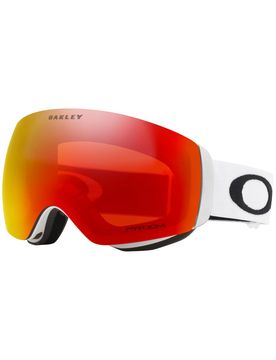 Masque de ski - Flight Deck M Matte White Prizm Torch - Blanc