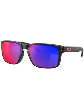 Lunettes de soleil - Holbrook Matte Black Positive Red Iridium - Noir