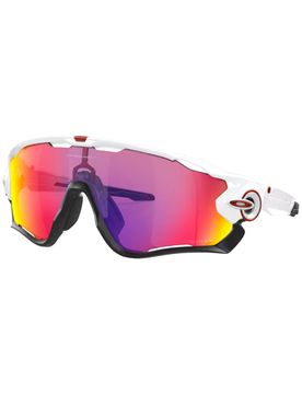 Sonnenbrille – Unisex – Jawbreaker Jawbreaker Polished White Prizm Road Weiß