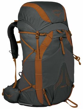 Sac à dos de trekking - Exos 58 Dark Charcoal Grey - Taille L/XL - Gris