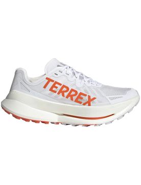 Chaussures de trail - Terrex Agravic Speed Ultra Cloud White/Impact Orange/Dash Grey - Taille 44 2/3 - Blanc