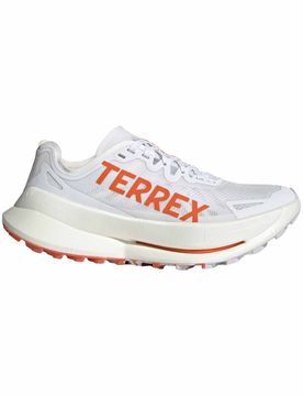 Chaussures de trail - Terrex Agravic Speed Ultra W Cloud White/Impact Orange/Dash Grey - Taille 38 - Blanc