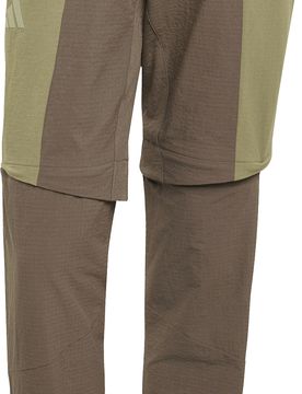 Pantalon déperlant de randonnée - XPR U.Z.O Pant Olive Strata Shadow Olive en Softshell - Taille L - Marron