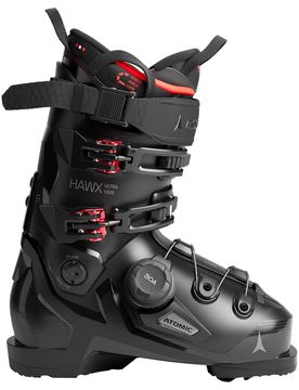 Chaussures de ski alpin - Hawx Ultra 130 S Boa Black/Red - Taille 45/46 - Noir