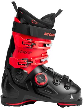 Chaussures de ski alpin - Hawx Ultra 100 Boa Black/Red - Taille 43,5/44 - Noir
