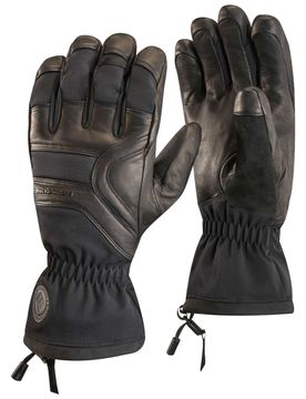 Gants en cuir en PrimaLoft® - Patrol Gloves Black en Cuir - Taille S - Noir