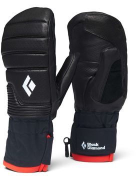 Freeride Fäustlinge aus PrimaLoft® und GORE-TEX W Progression Mitts Black / Black für Damen aus Leder Größe M schwarz