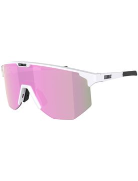 Lunettes de soleil polyvalentes - Hero Matt White Brown w Pink Multi - Blanc