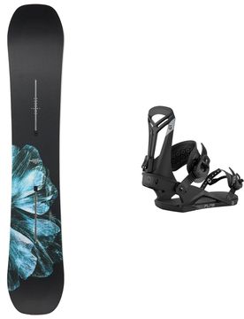 Packs (snowboard + fix) - Snowboard all mountain - Pack Process FV 2026 - Noir