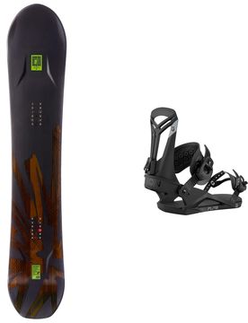 Snowboard big mountain Freeride/Freestyle Pack Antidote 2026 schwarz