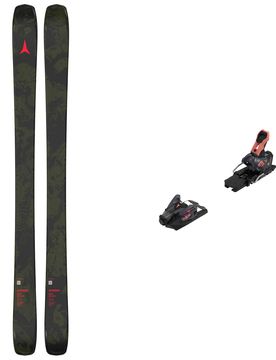 Ski Set inkl. Bdg. Freestyle-/Backcountry-Ski – Unisex – Bent Decode 2027 Pack Bent Decode 2027 aus Holz schwarz