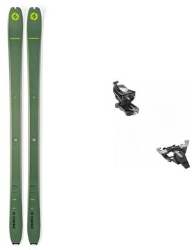 Skier für Wanderungen Pack Zero G 88 2026 für Herren aus Holz Grün