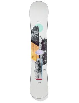 All Mountain Snowboard Hideaway 2026 für Damen aus Wolle Größe 148 cm Weiß
