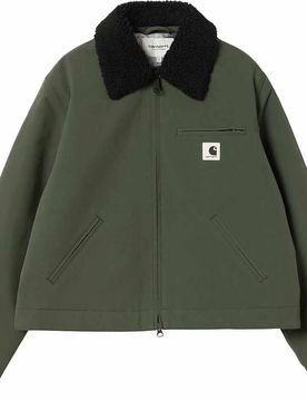 Blouson mi-saison - Newkirk Jacket W Opuntia Wild Dog Print en Nylon - Taille XS - Vert